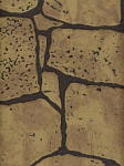 Панель ХДФ СТИЛЬНЫЙ ДОМ 2,44х1,22м Камень коричневый