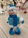 Мягкая игрушка "Весёлый снеговичок" 22 см