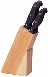 Ножи кухонные 5 предметов №1 на деревянной подставке AST-004-HH-003