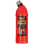 Чистящее средство для устранения засоров в трубах SANFOR TURBO 750 г (новая этикетка)