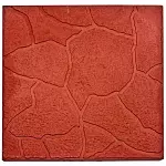 Плитка тротуарная Облако 300*300*30 красный