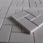 Плитка тротуарная Калифорния 300*300*30 серый