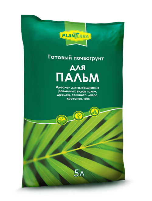 Грунт для пальм PlanTerra 5л в Томске – купить по лучшей цене 69 руб. в ...