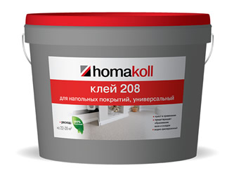 Клей для линолеума Homakoll 208 Универсальный, 4 кг в Томске – купить ...