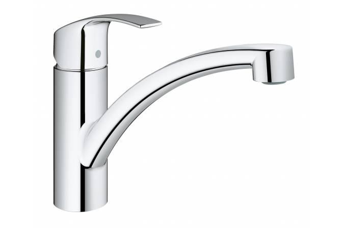 Смеситель для кухни Grohe Eurosmart New однорычажный низкий излив в ...