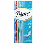 DISCREET Женские гигиенические прокладки на каждый день Deo Spring Breeze Single 20шт