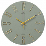 Часы настенные d=30см, корпус оливковый+золото "Классика",3010-006 (10)