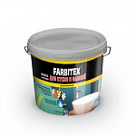 Краска акриловая FARBITEX для кухни и ванной, 6.0кг