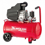 Компрессор воздушный MTX DC1500L/50, 1,5 кВт, 50 л, 210 л/мин// MTX