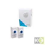 Звонок с кнопкой Космос KOC_AG307C2 беспроводной (32 мелодии)