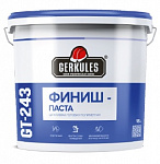 GT-243 Шпаклевка полимерная GERKULES финиш паста, 18кг (ведро)