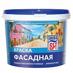 Краска АкваВИТ ВАК-25 фасадная супербелая, 2.5кг