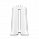 Заглушка торцевая ПВХ Деконика 85мм 001 Белый (2шт)