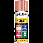 Краска аэрозольная Ultima, 520 мл,  КРАСНОЕ ЗОЛОТО МЕТ с металл.эффектом