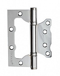 Петля накладная без врезки Trodos 100x75x2.0мм, хром (2шт)