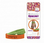 HELP Браслет от КОМАРОВ (противомоскитный) из микрофибры 230х18х1 мм /960/48