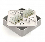 Коробка распаячная откр. ус. с клеммами PLEXUP IP40 (75х75х20)