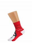 Носки детские OMSA Calzino 21N61 плюш шарфики Rosso р.31-34