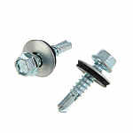 Саморез PROFF кровельный цинк 5,5х19 (250 шт) Tehkrep Z