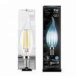 Лампа Gauss LED Filament Candle tailed E14 9W 4100К, 104801209