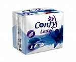 Гигиенические женские прокладки Confy Lady MAXI EXTRALONG 8шт