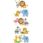 Декор KIDS SAFARI 40х100 (комплект из 5-ти шт)
