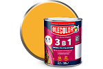 Грунт-эмаль Olecolor 3 в 1 по ржавчине желтый, 2кг