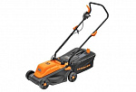 Газонокосилка электрическая CARVER LME-1332 (1300 Вт, ширина 32 см., рег.высоты, травосборник 30 л)