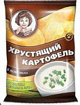 Чипсы Хрустящий картофель, 40г/Сметана-лук