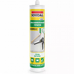 Герметик акриловый моментальный Soudal, белый 280мл