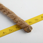 Веревка джутовая, крученая, d=6мм, длина 20м