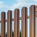 Евроштакетник Urban90 RAL8017 (шоколад) 1,5м