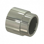 Удлинитель лат25х1/2L 10,хром,RTP