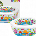 Надувной бассейн INTEX Happy Otter 191х178х61см 541л от 6 лет