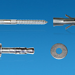 Комплект крепление для бойлера PWB 10х120 - 2,1kN /200кг/ 4шт