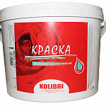 Краска "Колибри" матовая влагостойкая 1,0кг