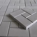 Плитка тротуарная Калифорния 300*300*30 серый