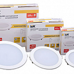 Светильник ДВО 1605 белый круг LED12Вт 4000 IP20