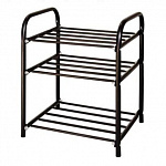 Этажерка "Комфорт 1" узкая 3-х ярусная разборная  (ДхГхВ 430*330*500) 