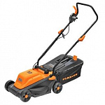 Газонокосилка электрическая CARVER LME-1332 (1300 Вт, ширина 32 см., рег.высоты, травосборник 30 л)