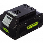Литий-Ионная аккумуляторная батарея GREENWORKS G24B4II 24В 4Ач