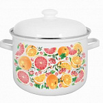 Кастрюля 4,5л цил. "Цитрусовый блюз" С-1615АП2/4 (4)