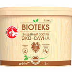 Защитный состав BIOTEKS эко-сауна, 0.9л