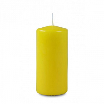 свеча пеньковая 50х115 желтая