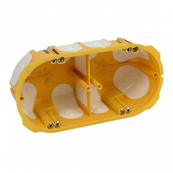 Коробка приборная KPL 64-50 Electro 68x138х50 для пустотелых, гипсокартонных и деревянных стен/ 2LD