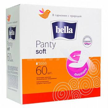 Прокладки гигиенические Bella 60шт Panty Soft