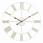 Часы настенные Классика круг 45,5см открытая стрелка золото 4848-002